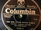 Columbia 15296D Chubby Parker KING KONG KITCHIE KI-ME-O 78rpm E+ 1928 Country