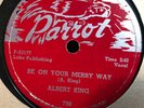 ALBERT KING PARROT 798 BLUES 78 RPM E-
