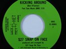 Garage Psych Rock 45 $27 SNAP ON FACE Kicking Around HETERODYNE HEAR