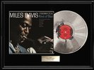 MILES DAVIS KIND OF BLUE MONO ALBUM WHITE GOLD SILVER PLATINUM TONE RECORD LP