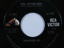 Garage Mod 45 BEDFORDE SET Girl, Go Run Away RCA VICTOR VG+ HEAR