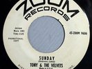 HEAR IT 60's Doo-Wop Promo 45 rpm record Tony & Velvets 