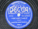 306g5. Signifying Mary Johnson - Just Can't Take It & Delmar Avenue - Decca 7305