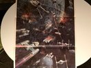 ORIGINAL Vtg 1977 STAR WARS Soundtrack POSTER ONLY No Vinyl Lp Record NEAR MINT