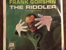 The Riddler Frank Gorshin of the 60’s Batman 45 Rare Picture Sleeve David Gates