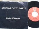 BOWIE NOT CREDITED CANADIAN RARE 1ST LABEL UNDER PRESSURE QUEEN & DAVID BOWIE 7