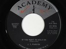 Northern Soul 45 - J.T. Parker - If You Want To Hold On - Academy - mp3