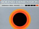 SOUND DIMENSION Jamaica Soul Shake Vol 1 Rocksteady Reggae 2 LP Leroy Sibbles