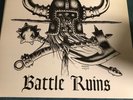 BATTLE RUINS S/T LP 1st Press Rival Mob Metal hardcore punk oi skinhead templars