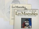 Les Miserables (1987) 2-LP Vinyl • Broadway Cast Soundtrack, Colm Wilkinson VG+