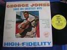 George Jones Sings His Greatest Hits/1962 Mono LP/Starday SLP 150/VG+ to EX