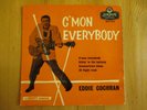 Eddie Cochran - C'mon Everybody - EP - rare misprint UK 1950's rock n roll