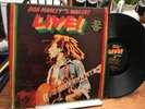 BOB MARLEY AND THE WAILERS LP LIVE UK FIRST PRESS ISLAND ILPS 9376 EX/G+ Hype