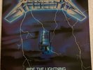 Metallica Ride The Lightning Vinyl LP 1984 Megaforce Records MRI769 Inner Sleeve