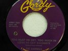 DARNELLS northern soul 45 Too Hurt To Cry Too/Come On Home NM/VG++ Gordy mg1539