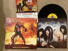 Wasp W.A.S.P Last Command LP Record Vinyl Great Shape Capitol With Inserts 1985