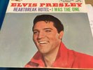 Elvis Presley Heartbreak Hotel I Was the One Gold Standard Picture Sleeve 45