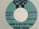Mod Popcorn Exotica Surf Instro 45 WANDA SLOCUM Down In Old Tuts Tomb HEAR Toppa
