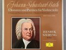 B816 Bach 6 Violin Sonatas & Partitas Szeryng 3LP DGG 139 270/72 Stereo Tulip