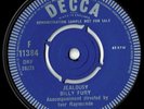 Billy Fury  - Jealousy/Open Your Arms- UK Decca Demo