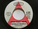 Nichelle Nichols - Know What I Mean/ Why Don't You Do Right? - Northern Soul 45