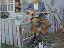NM Sam Chatmon The Mississippi Sheik LP Blue Goose Records BG-2006 1972 1st pres