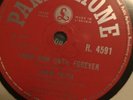 Adam faith 78rpm what do you want from now until forever parlophone