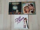 3 Vinyl Records Movie Soundtrack - Grease- Saturday Night Fever- Dirty Dancing