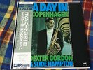 Dexter Gordon Slide Hampton - A Day In Copenhagen  - JAPAN NM Wax  OBI Vinyl LP