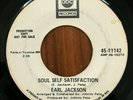 EARL JACKSON Soul Self Satisfaction ABC Promo 45 RARE NORTHERN SOUL HEAR