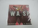 W.A.S.P Animal (F**k Like a beast) White France LP Vinyl A
