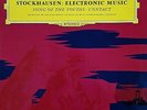 KARLHEINZ STOCKHAUSEN - ELECTRONIC MUSIC - DEUTSCHE GRAMMOPHON - GERMAN LP