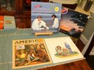 AMERICA - VINYL LP RECORD (4) - GREATEST HITS + HARBOR + SELF TITLED + YOUR MOVE