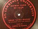 Rare Durium Special 78rpm - A Talk by Owen D. Young for St. Lawrence University