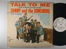 SUNNY and The SUNLINERS Talk to Me ROCK Promo LP Teardrop