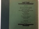 E. Power Biggs - 78 rpm Victor Album M-652: BACH The Little Organ Book E+/V+