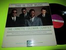 THE ORNETTE COLEMAN QUARTET THIS IS OUR MUSIC LP MONO