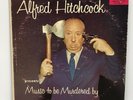 Alfred Hitchcock Music To Be Murdered By 1958 Mono Original Vinyl LP Record VG