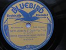 Bennie Moten 78rpm Single 10-inch Bluebird Records #B-6709 New Moten Stomp
