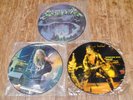 3 Vtg Metallica Picture Albums - Creeping Death, LE Wasp, & Metallica Interviews