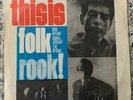 Bob Dylan Byrds This Is Folk Rock  LP Rare Taiwan Press Black Vinyl  VG+