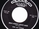 Rare Rockabilly. Bob & Lucille - Eeny Meeny Miney Moe/Demon Lover + Custom PS
