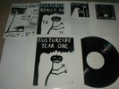 Culturcide YEAR ONE Private CIA LP 1982 TX Minimal Synth Punk Noise REALLY RED