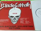 BLACK SABBATH their satanic majesties LP  BRAZIL live edition
