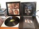 THE BEATLES LET IT BE BOX SET W 2U 2U RED APPLE VINYL LP & GET BACK BOOK