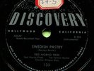 RED NORVO (Swedish Pastry / Night And Day) JAZZ 78 RPM  RECORD