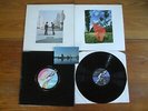 LP PINK FLOYD WISH YOU WERE HERE 1975 BLACK SHRINK PLASTIC BAG + POSTCARD EX