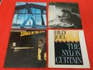 4 BILLY JOEL PROMO VINYLS Glass Houses Songs in the Attic Nylon Curtain Stranger