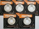 GUY MITCHELL 5 RARE PHILIPS PROMO ROCK´N´ROLL / 50S POP SINGLES MINT-