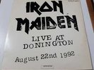 IRON MAIDEN - LIVE AT DONINGTON 1992 - 3 LPS - BRAZIL EDITION - NEAR MINT =RARE